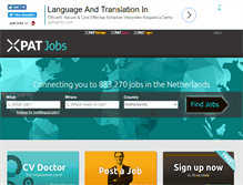 Tablet Screenshot of cvpro.expatjobs.eu