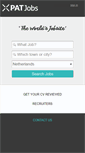 Mobile Screenshot of netherlands.expatjobs.eu